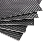 100% 3K Twill Matte Carbon Fiber Plate Laminated Sheets With High Strength
