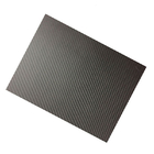 100X250X0.3MM 100% 3K Carbon Fiber Plate Plain Weave Panel Sheet 0.3mm Thickness (Glossy Surface)