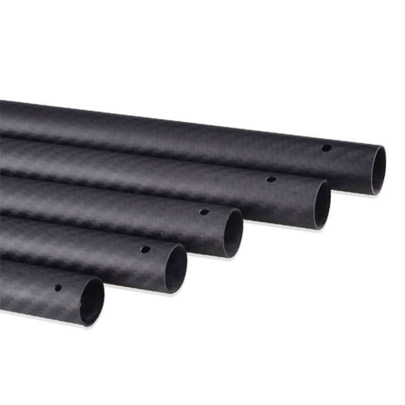 Extremely Strong and Durable Industrial Roll Wrapped Carbon Fiber Tube
