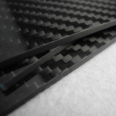 5.0mm 400mm*500mm high modulus carbon fiber sheeting black color
