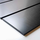 300X400MM 100% 3K Carbon Fiber Plate Board Glossy / Matte Finish 0.5 - 4MM Thickness