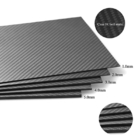 OEM High Strength 100% 3K Carbon Fiber Sheet Plain Weave Glossy Or Matte