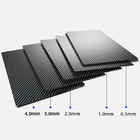 Waterproof High Strength Carbon Fiber Sheet Customized Sizes Various Color