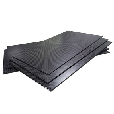 High Stiffness Ultra-Lightweight 100% Carbon Fiber Sheet Laminate Plate Panel 3K Twill Matte Finish