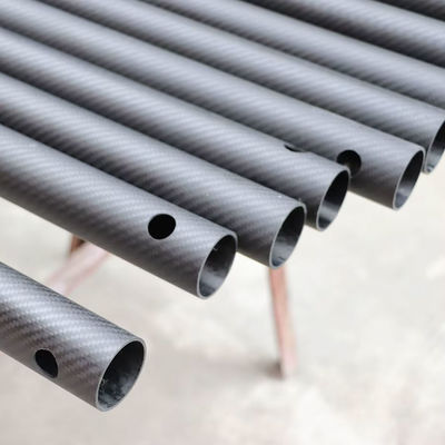 100% 3K Carbon Fiber Pipes High Strength Lightweight Tubing LIJIN