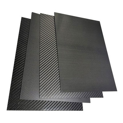 3K Carbon Fiber Sheet 500x400x1.5mm Twill Weave Matte Finish