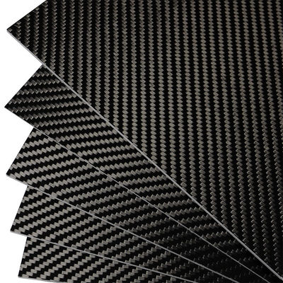 Light Weight 3K CFRP Panel Twill Matte Weave Woven Carbon Fiber Laminated Plate