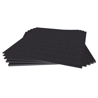 100% 3K High Strength 10mm Carbon Fiber Sheet ±0.1mm Tolerance