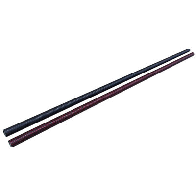 Factory Price 3K Twill Matte Round Carbon Tube 1000mm 2000mm Length Different Diameter