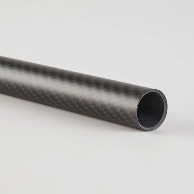 Factory Price 3K Twill Matte Round Carbon Tube 1000mm 2000mm Length Different Diameter