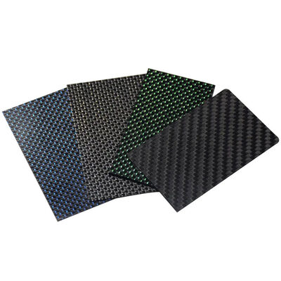3K Carbon Fiber Sheet with High Gloss Surface, 3200Mpa Tensile Strength, and 50x50 cm Size for Industrial Applications