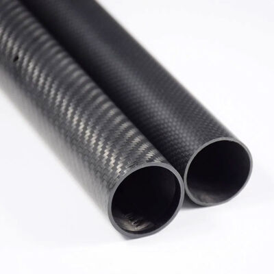 100MM OD x 96MM ID Carbon Fiber Tube 3K 500MM Long (Roll Wrapped) Carbon Pipe