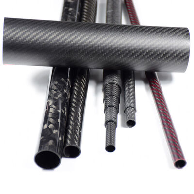 100% Pure Carbon Fiber Twill Matte Finish Lightweight 3K Carbon Fiber Tube and Rod
