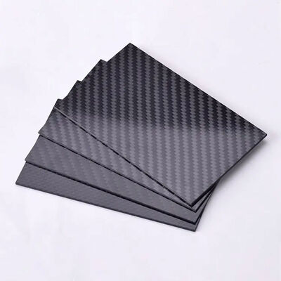 High Performance Custom Thickness Plain Weave Carbon Fiber Plate - 100% 3K