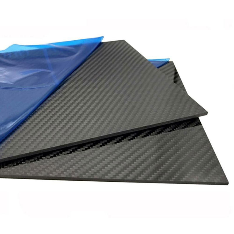 200x300mm 100% Molded Carbon Fiber Sheet Laminate Plate Panel 3K Twill Matte Finish