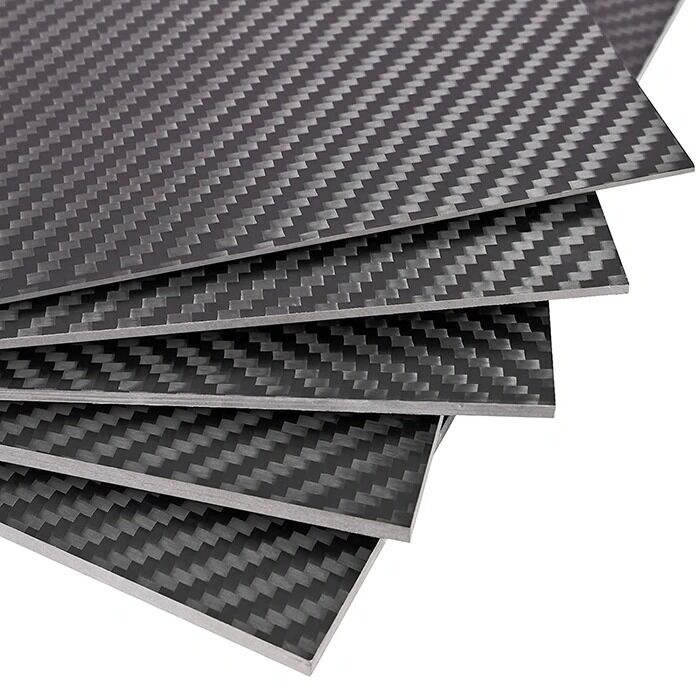 400x500x6MM 6MM Thickness Carbon Fiber Sheets 100% 3K Matte Carbon Fiber Plate