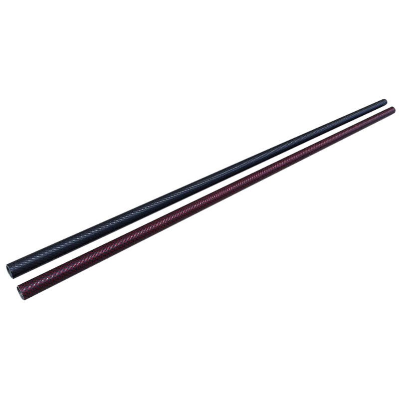 Factory Price 3K Twill Matte Round Carbon Tube 1000mm 2000mm Length Different Diameter
