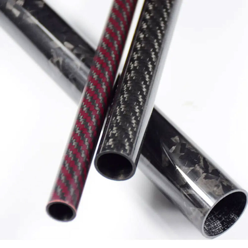 High Composite Hardness 3K Twill Matte Carbon Fiber Tube with OD 4-30mm for Drone Arms