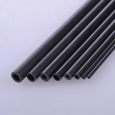 Corrosiebestendige pultrude koolstofvezel buis 10mm OD * 8mmID * 1000mmL