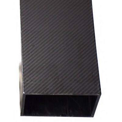 Glanzend / half / mat koolstofvezel vierkant rechthoekig achthoekig buis 30x20mm