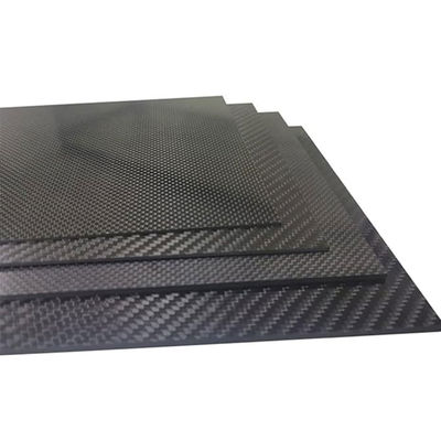 Glanzend / Mat 3K Koolstofvezelplaat Twill Matte Koolstofvezel Composietplaat
